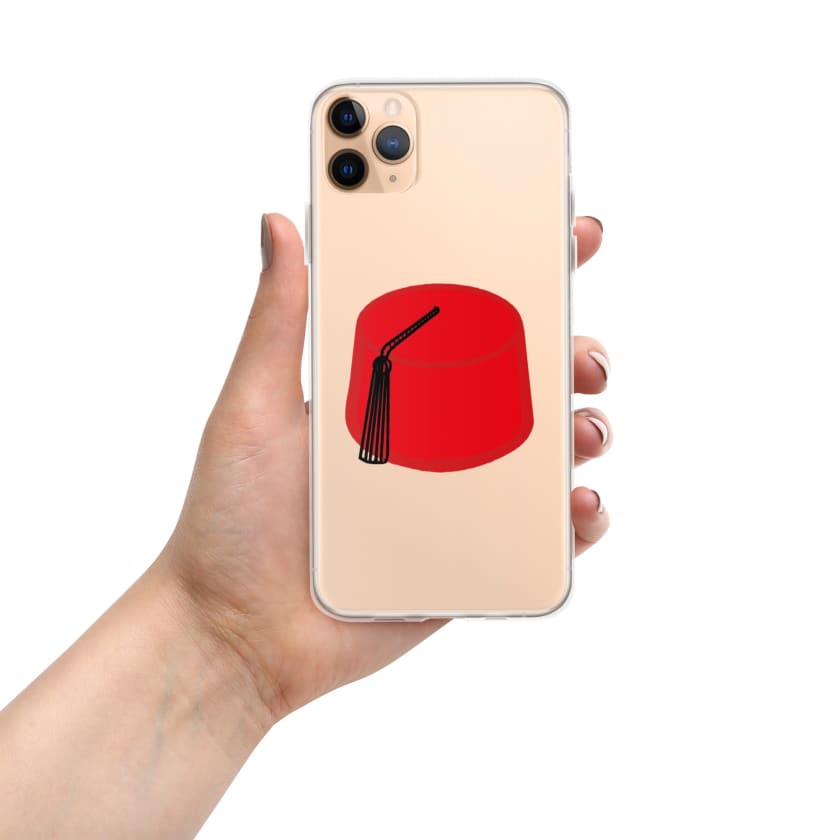 Coque pour iPhone Tarbouche Marocain rouge