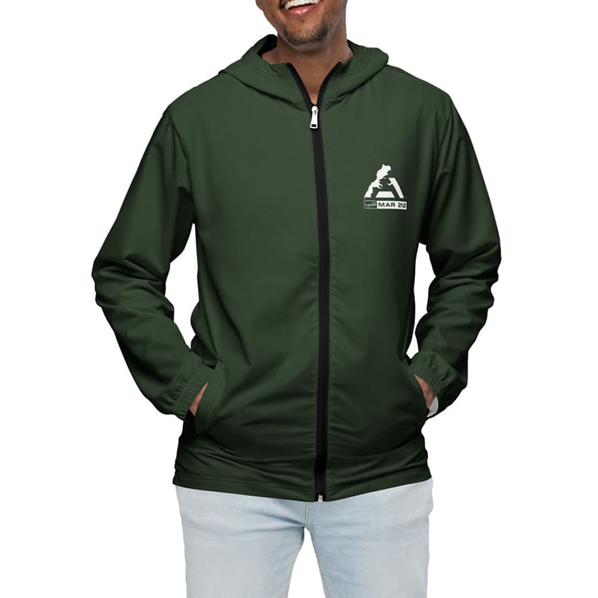 Coupe-vent MAR 212 vert homme