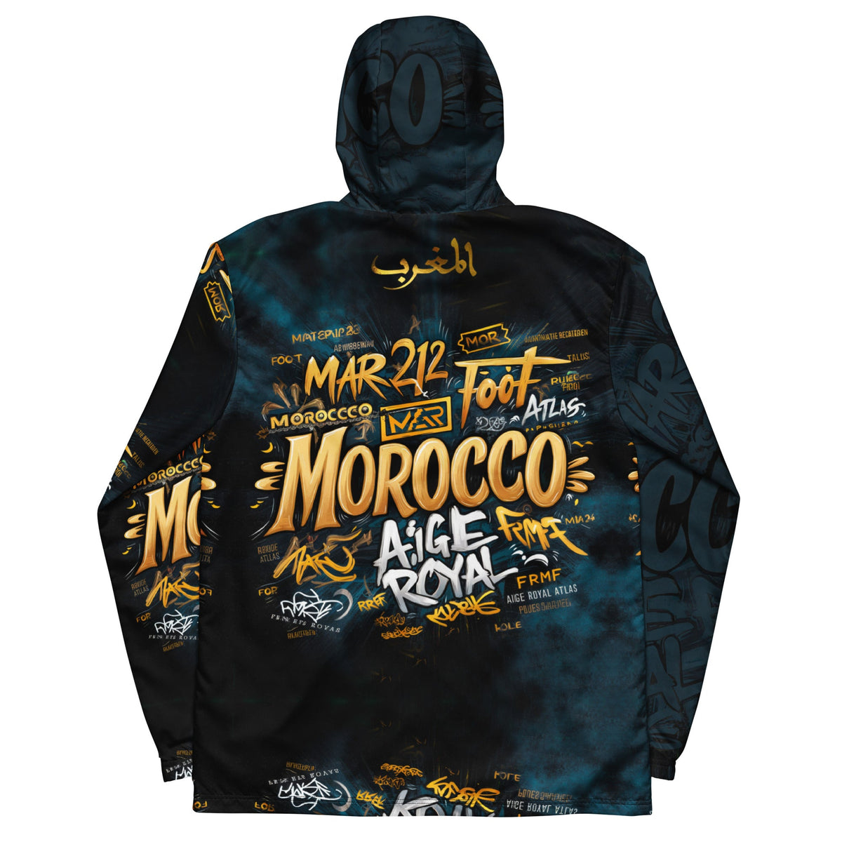 Coupe-vent Morocco Foot Gold Lion Atlas Unisexe