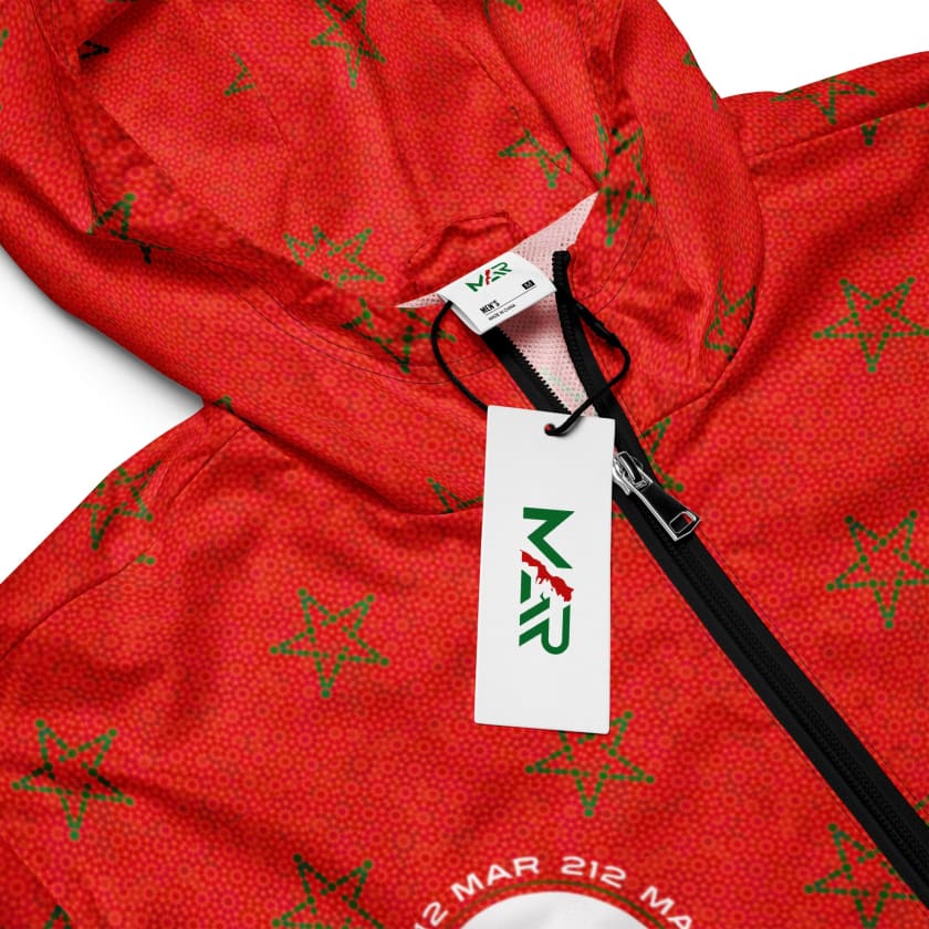 Coupe-vent Morocco Star Rouge