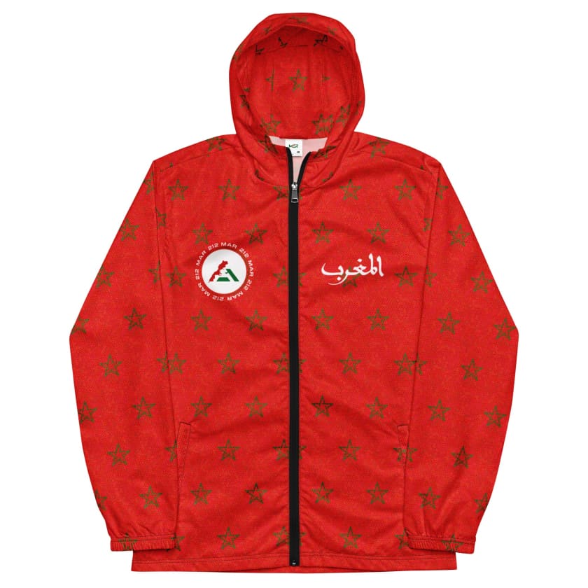 Coupe-vent Morocco Star Rouge