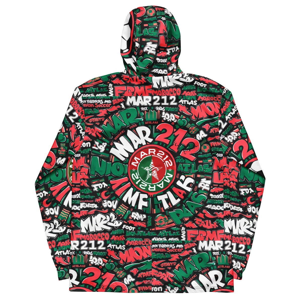 Coupe-vent supporter Marocain MARFOOT212