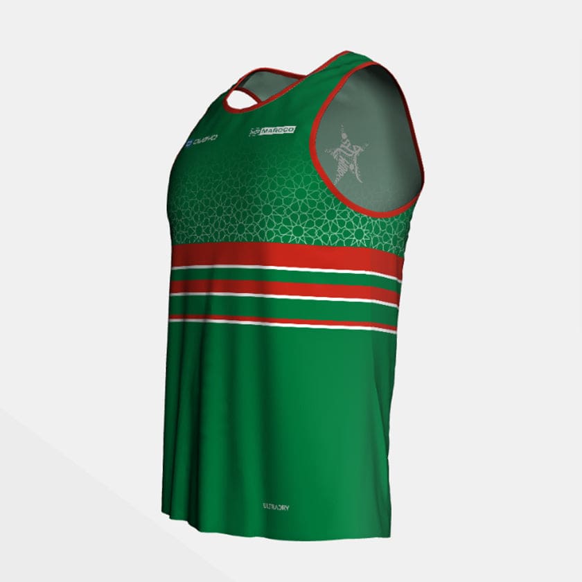 Débardeur de running Maroc à bretelles fines