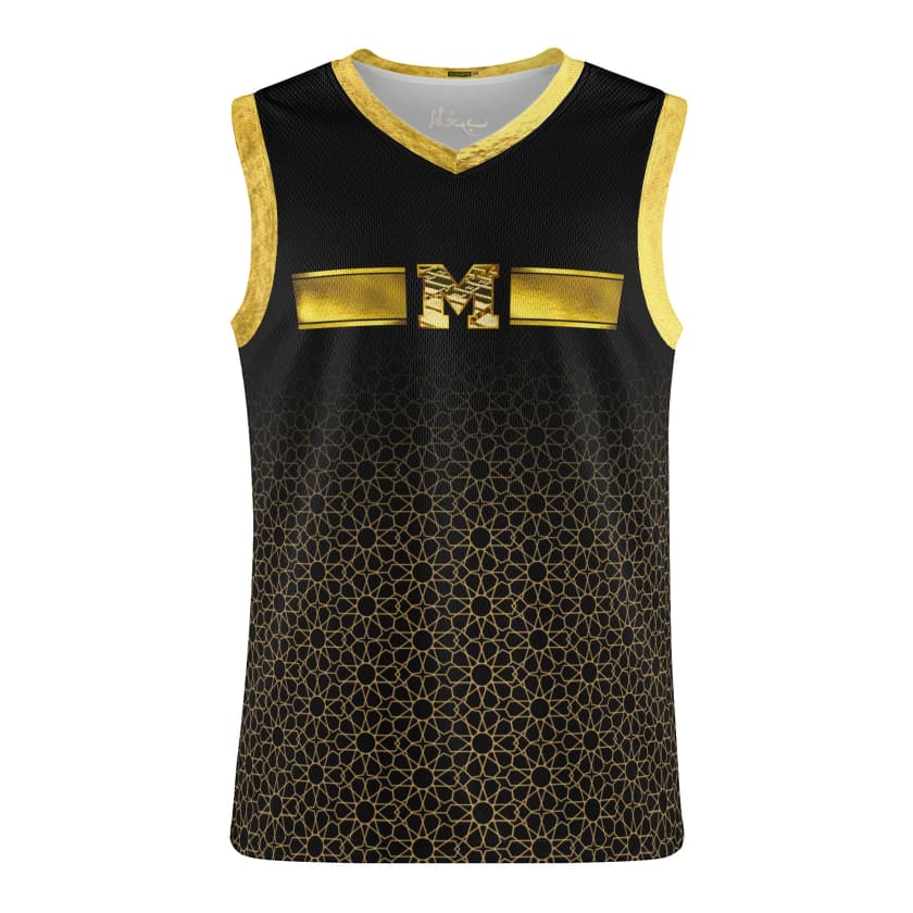 Débardeur M Gold Maillot de basket-ball Almaghrib