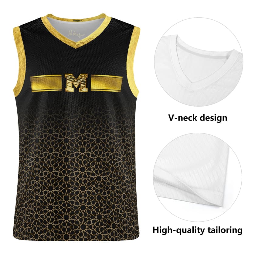Débardeur M Gold Maillot de basket-ball Almaghrib