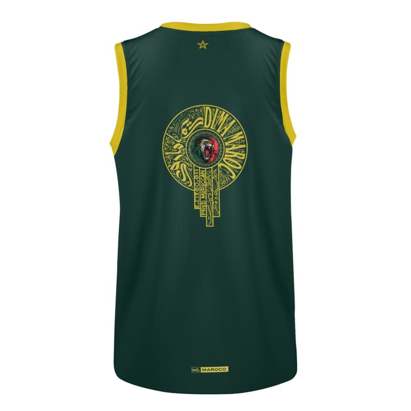 Débardeur MAR M212 Maillot de basket-ball Maroc