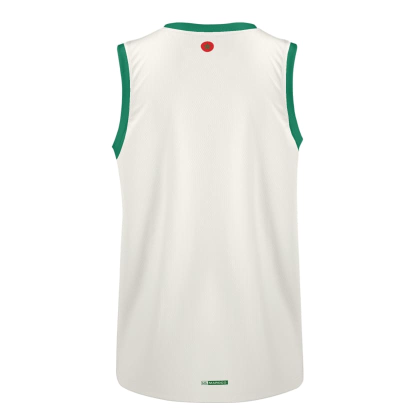 Débardeur Maroc Blanc Collection CAN 2024 Zellige