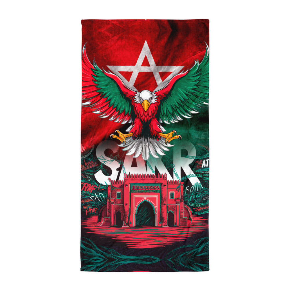 Drap de plage Aigle royal