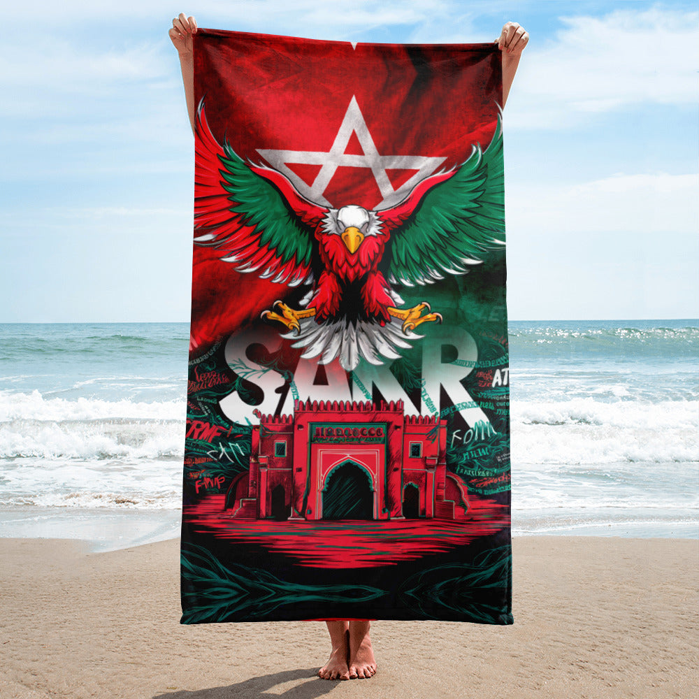 Drap de plage Aigle royal