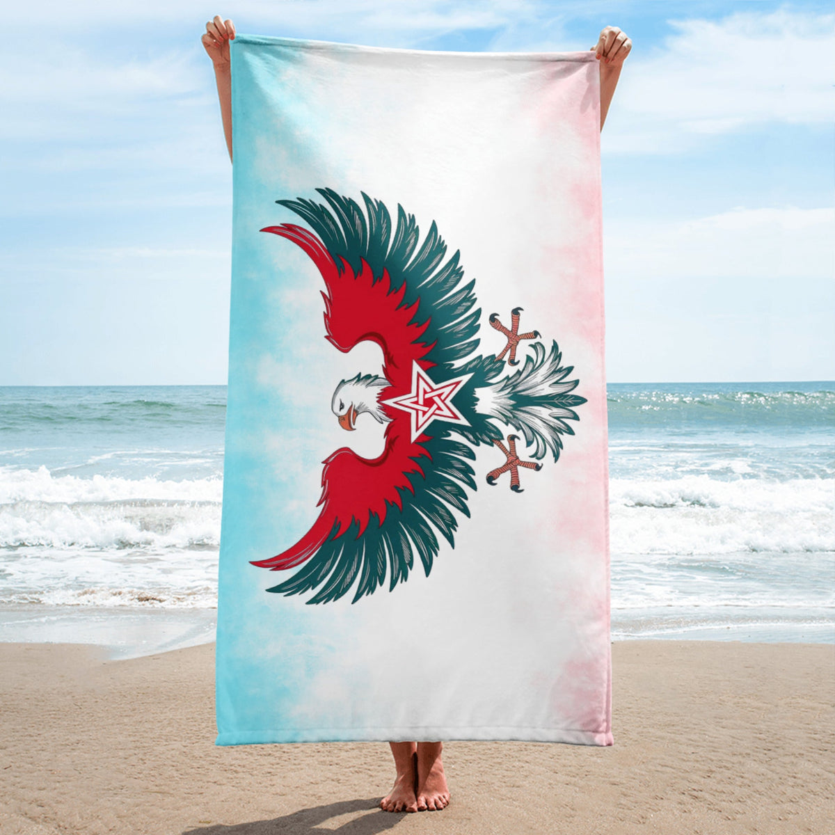 Drap de plage Aigle Royal