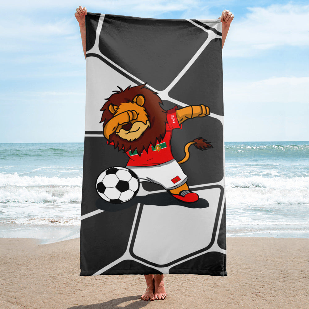 Drap de plage Lion dansant