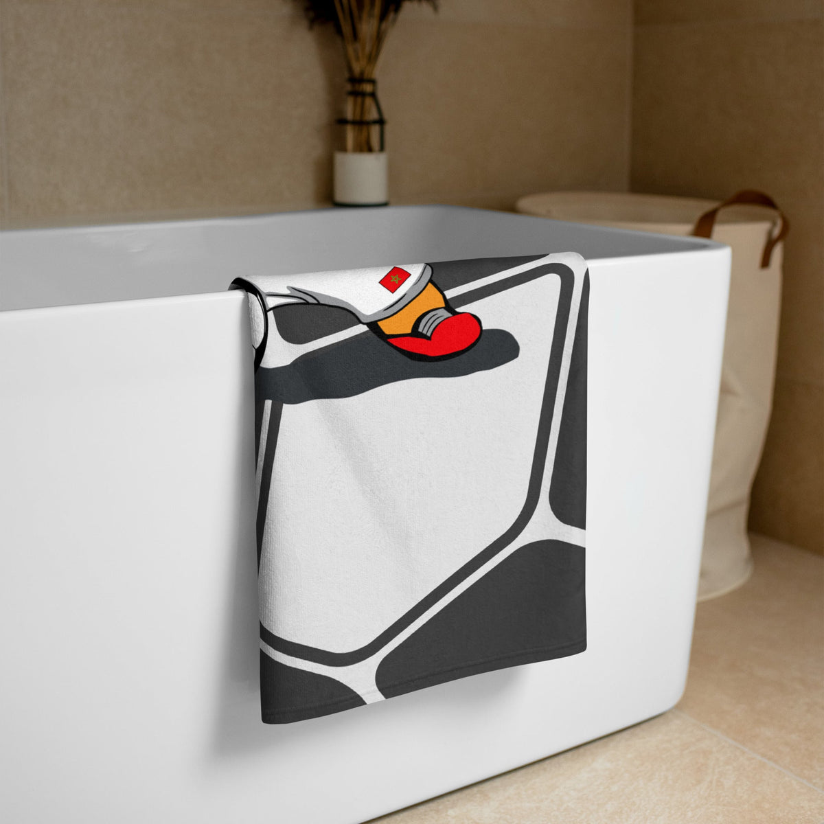 Drap de plage Lion dansant