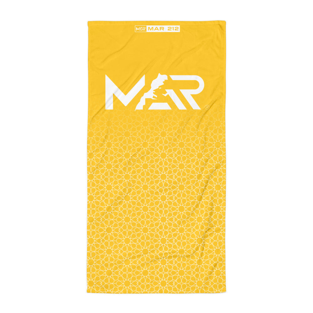 Drap de plage MAR jaune