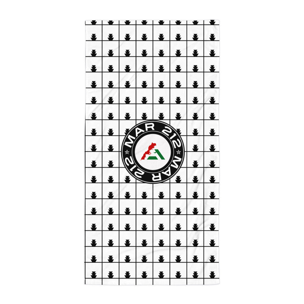 Drap de plage MAR-Khsana Blanc