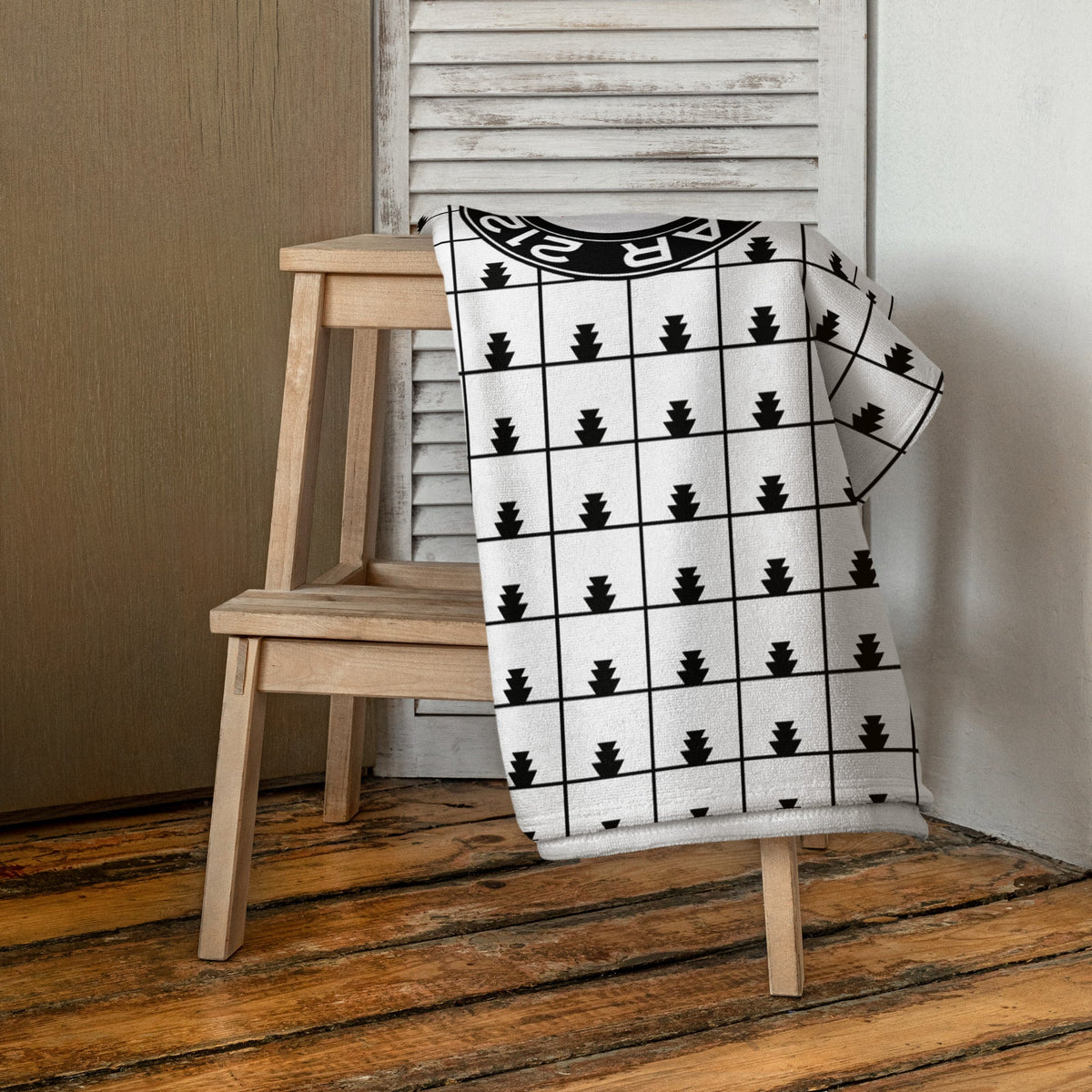 Drap de plage MAR-Khsana Blanc