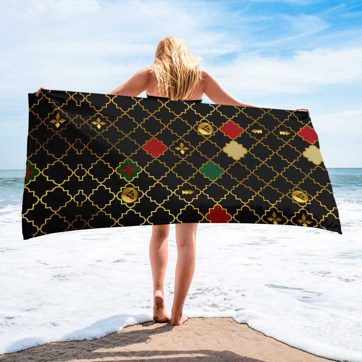 Drap de plage MAR-Khsana design