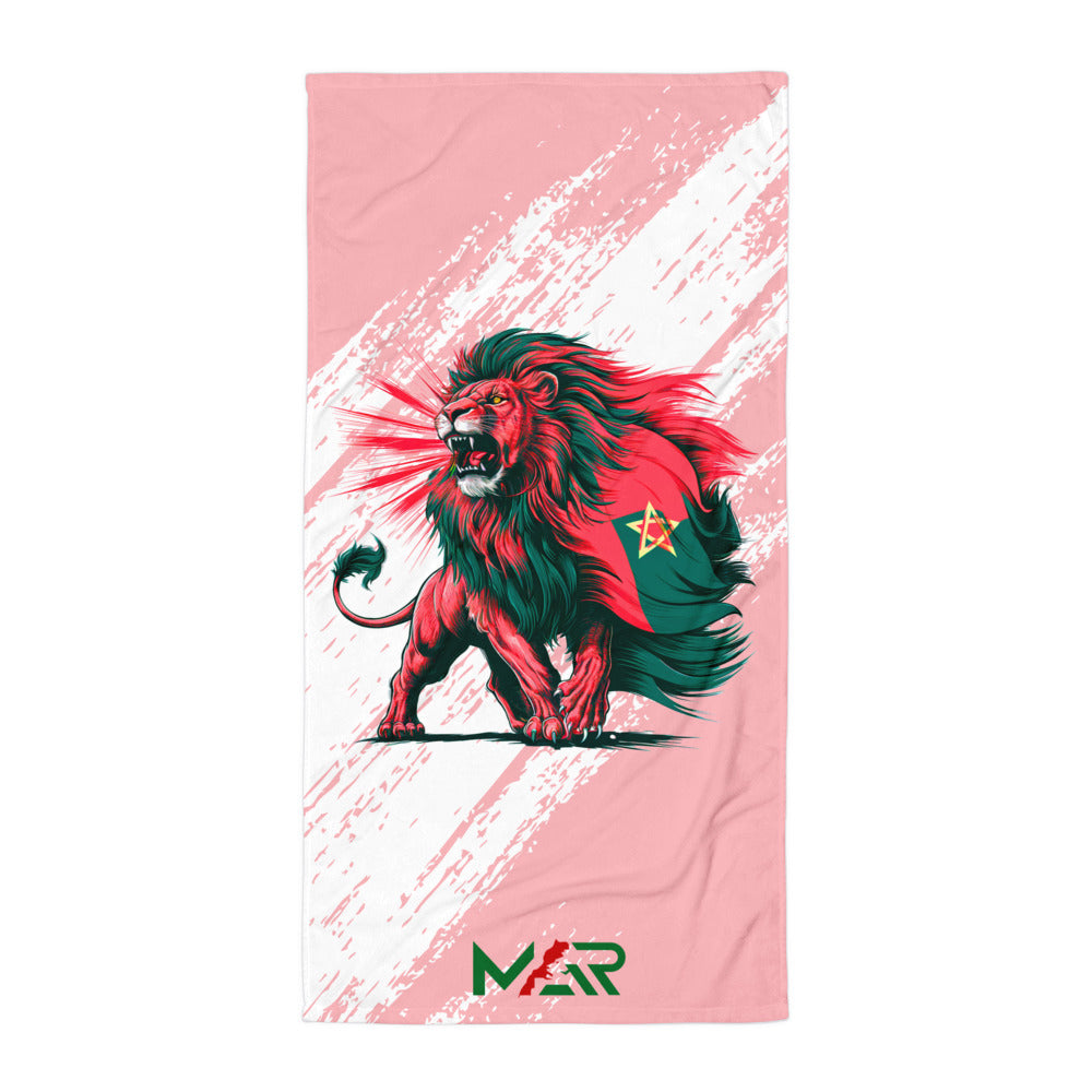 Drap de plage MAR LION RUGISSANT