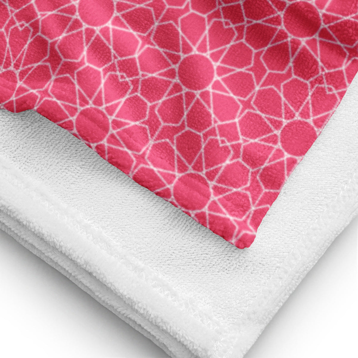Drap de plage MAR rose