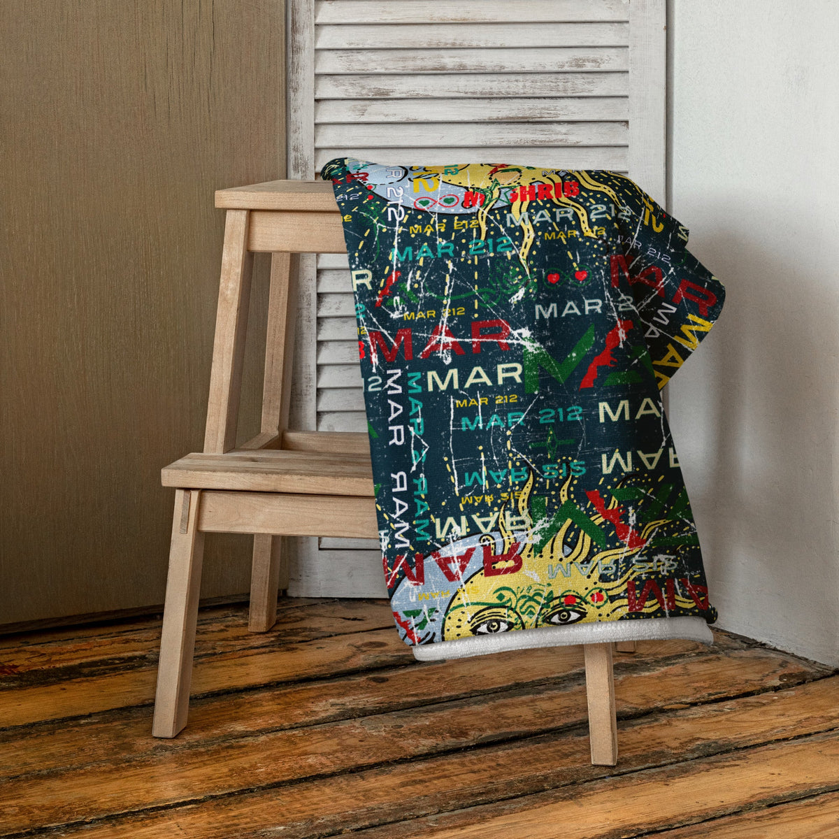 Drap de plage MAR Soleil et Lune