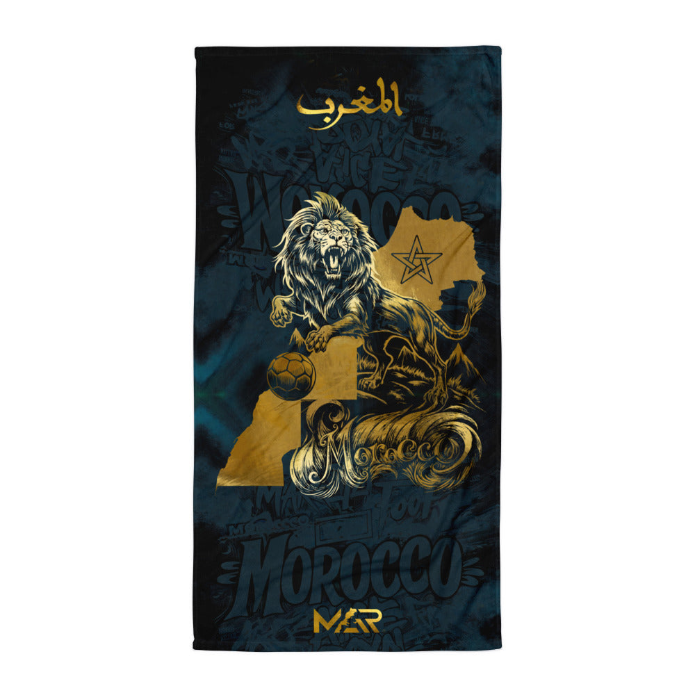 Drap de plage Maroc Lion Atlas MARGOLD
