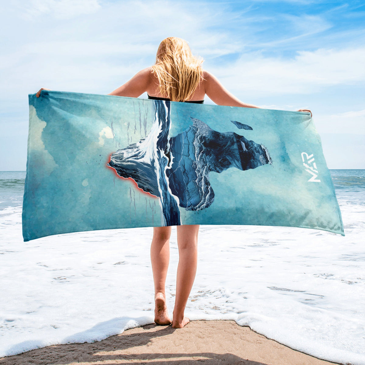 Drap de plage Morocco Iceberg