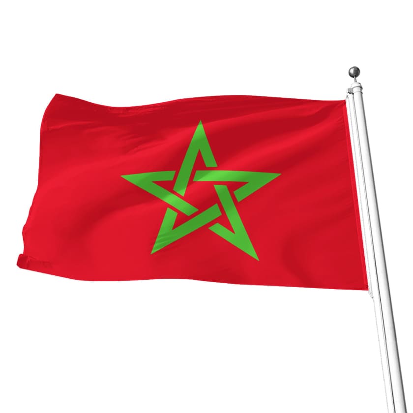 Drapeau Maroc