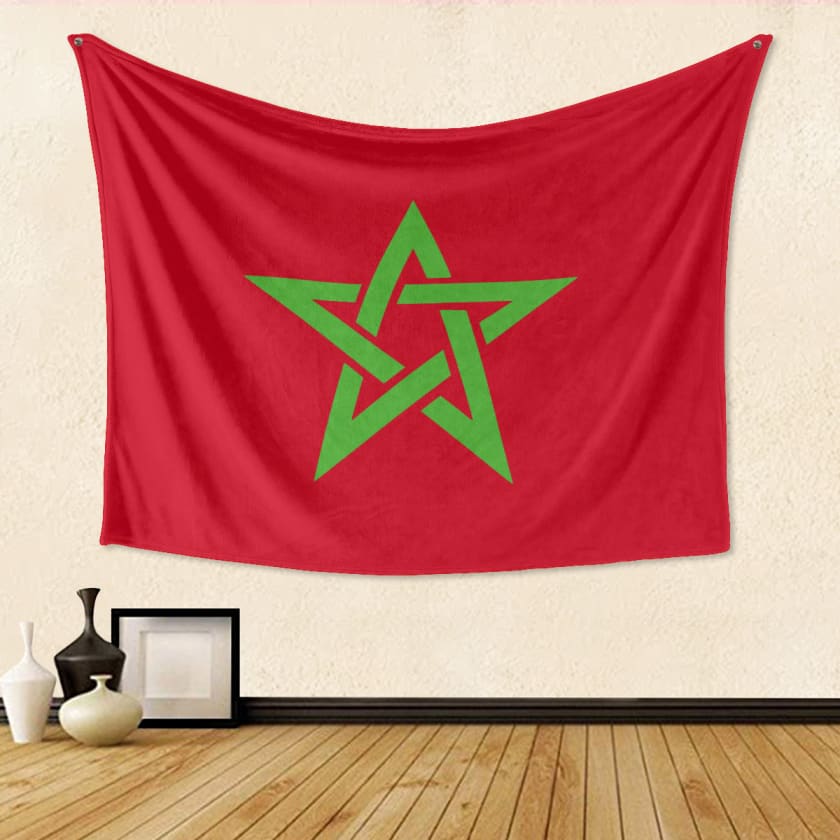 Morocco  Drapeau marocain, Photo maroc, Maroc drapeau