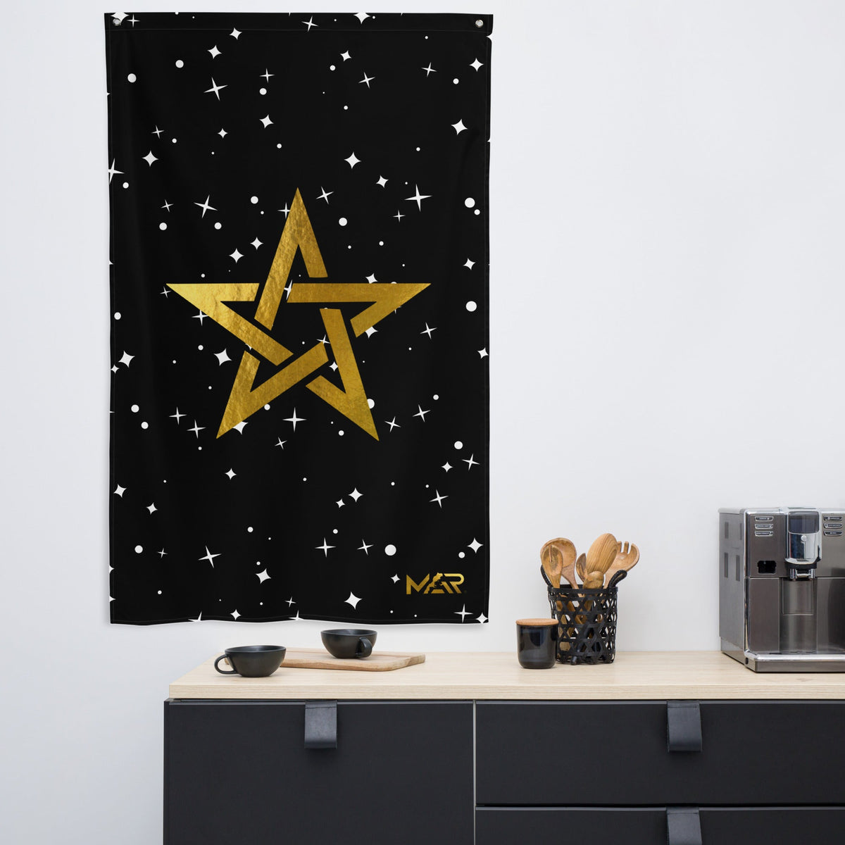 Drapeau Maroc Golden star