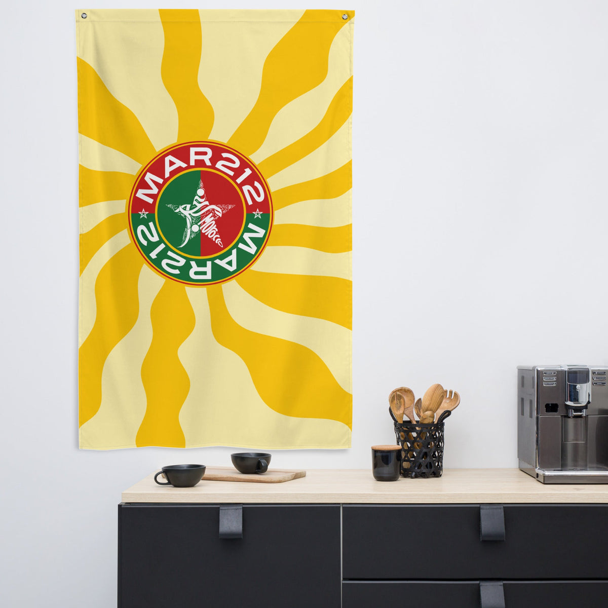 Drapeau MAROC MAR212 ALMAGHRIB