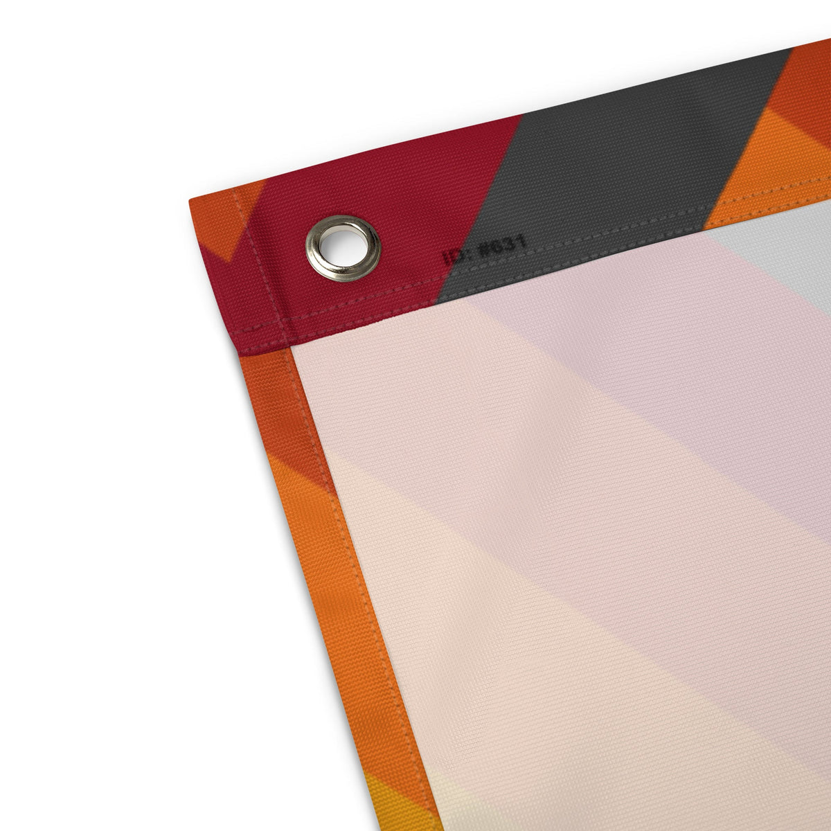 Drapeau Maroc peace and love Zellige