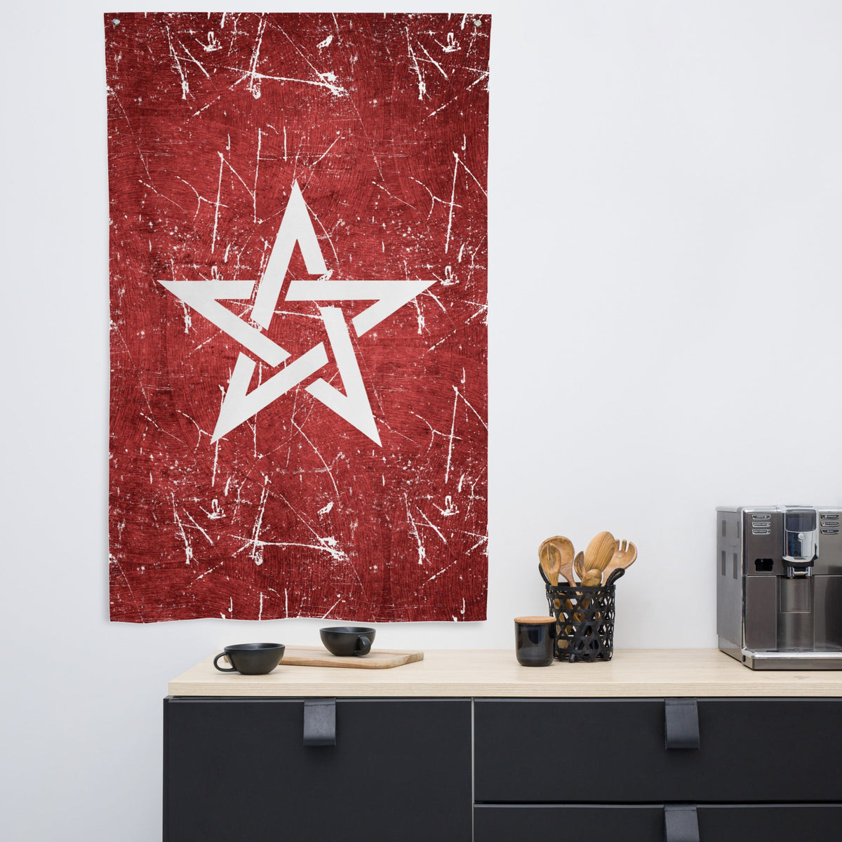 Drapeau Maroc vintage