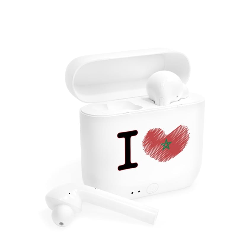 Écouteurs airpods Ilove Maroc - White / One size - 