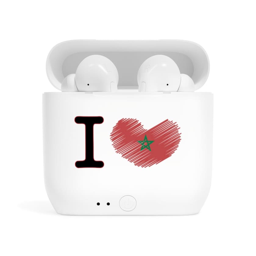 Écouteurs airpods Ilove Maroc - White / One size - 