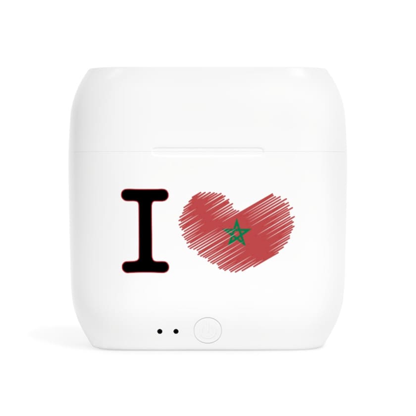 Écouteurs airpods Ilove Maroc - White / One size - 