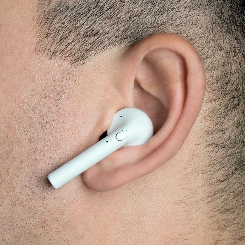 Écouteurs airpods Manbita Ala7rar Lions de l’Atlas - White /