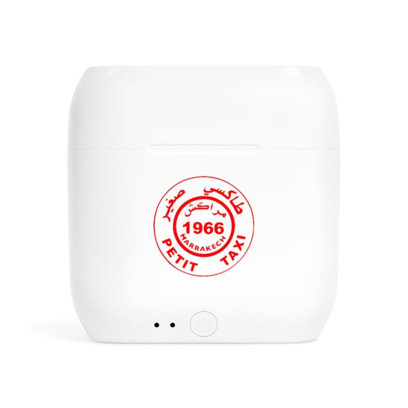 Écouteurs airpods Petit Taxi Marrakech 1966 - White / One 