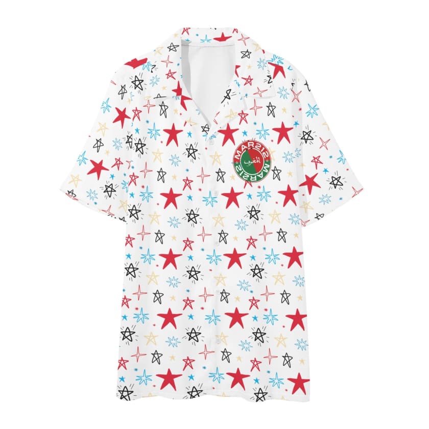 Ensemble hawaïenne homme chemise et short MAR