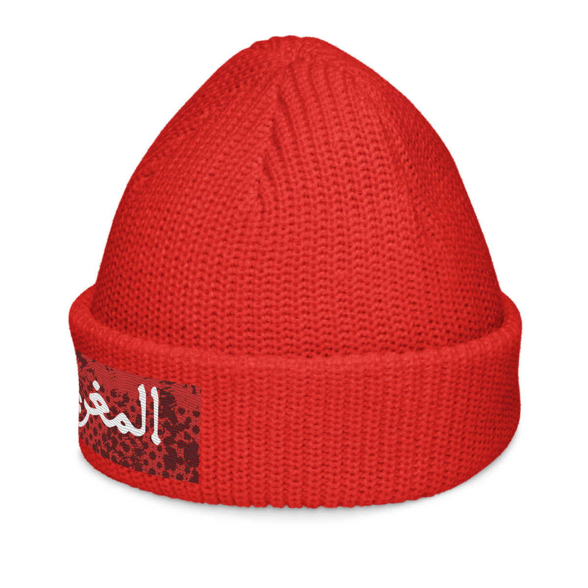 Bonnet Almaghrib rouge style pêcheur