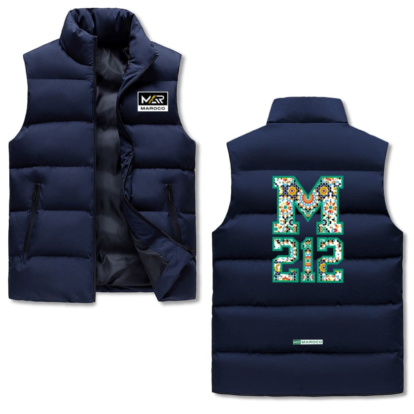 Gilet à capuche M212 sans manche matelassé