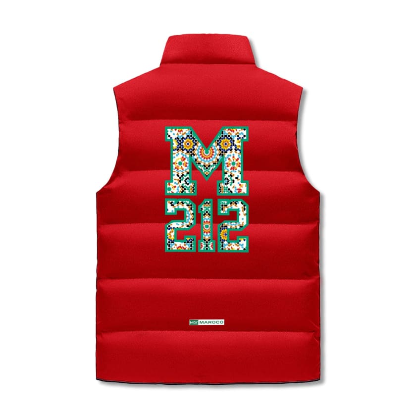 Gilet à capuche M212 sans manche matelassé