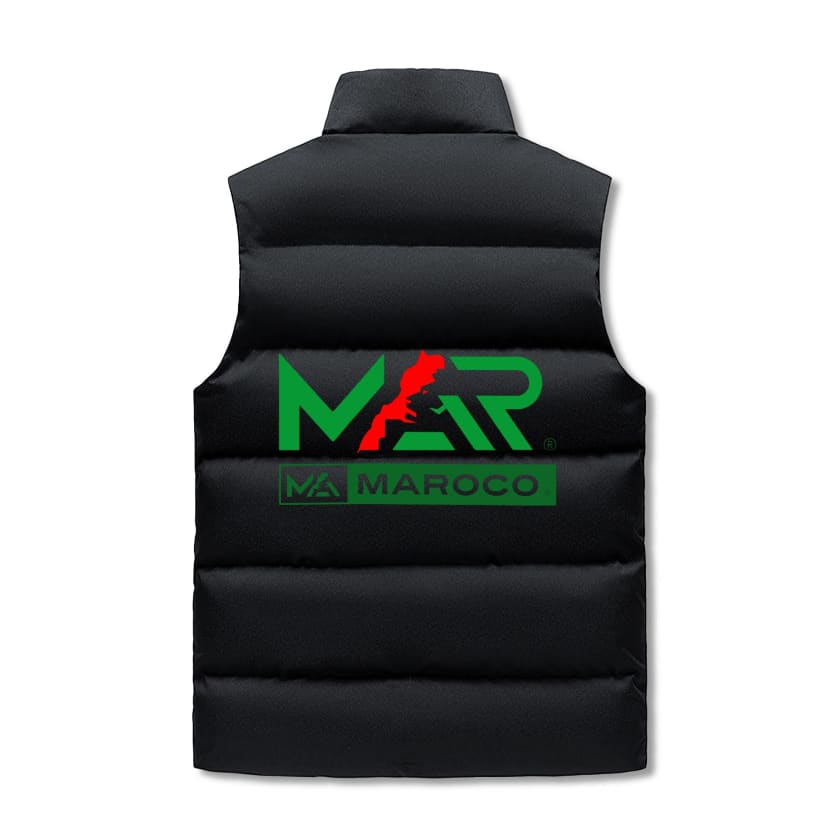 Gilet à capuche MAR Étoile du Maroc Almaghrib Calligraphie
