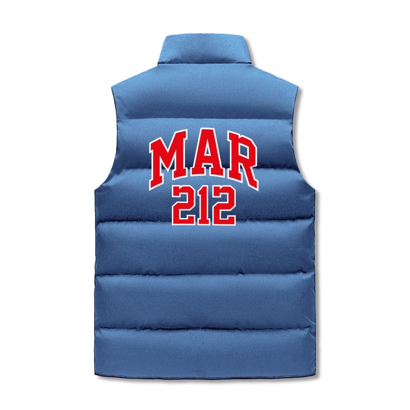 Gilet à capuche MAR212 sans manche matelassé