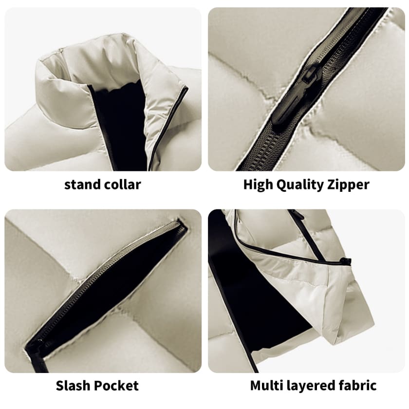 Gilet à capuche MAR212 sans manche matelassé