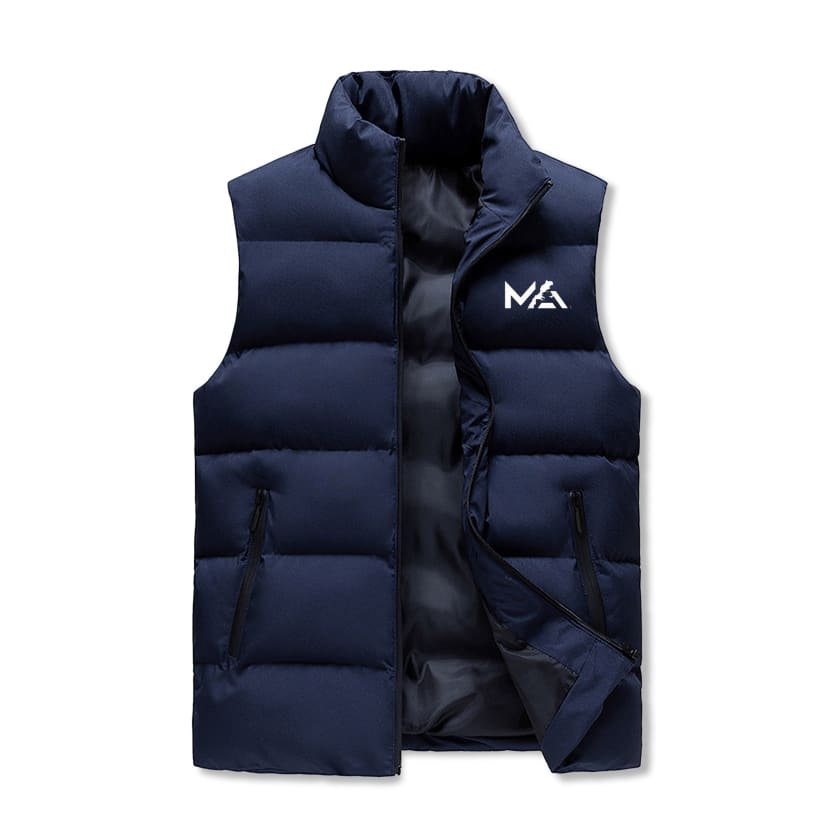 Gilet à capuche sans manche matelassé Design Maroc logo MA