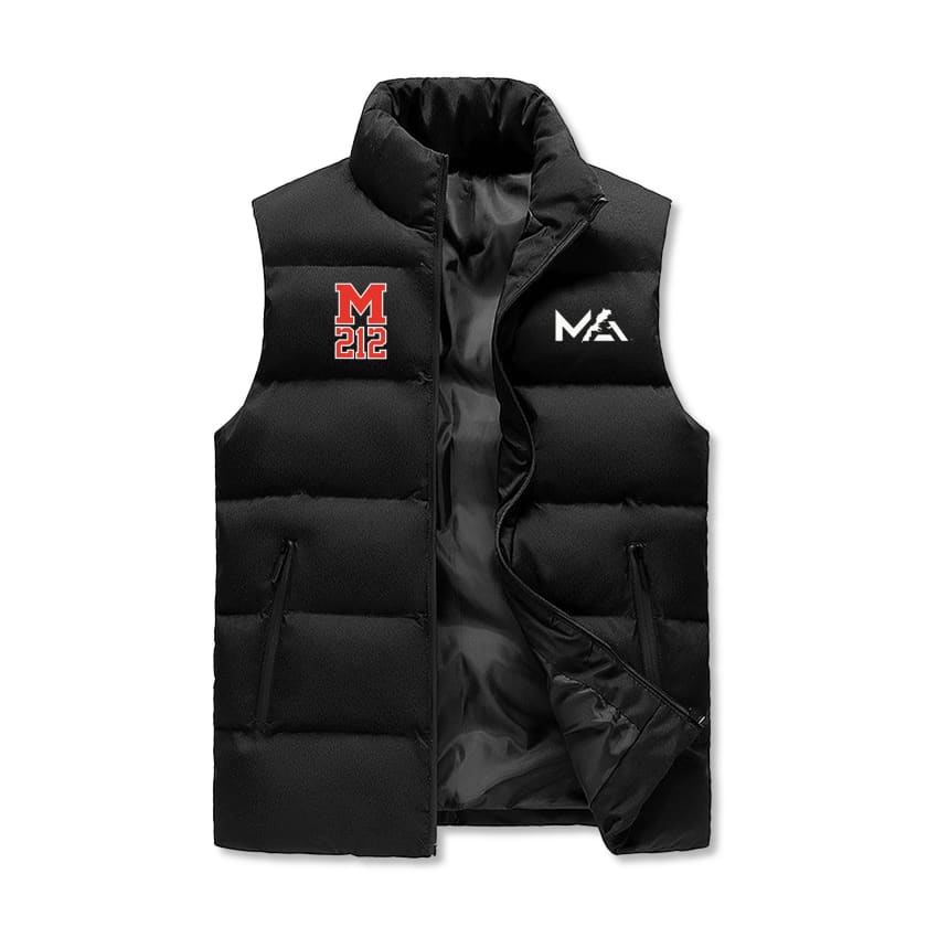 Gilet polaire MA 212 chaud à col montant