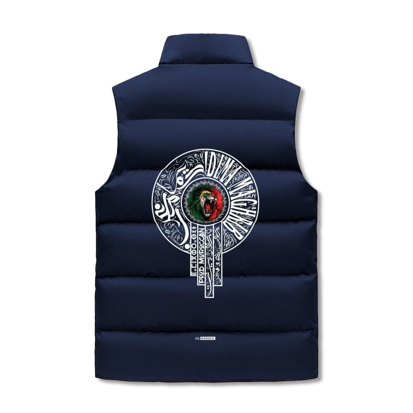 Gilet polaire MA 212 chaud à col montant et fermeture éclair