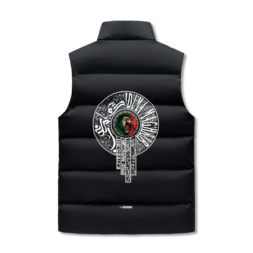 Gilet polaire MA 212 chaud à col montant et fermeture éclair