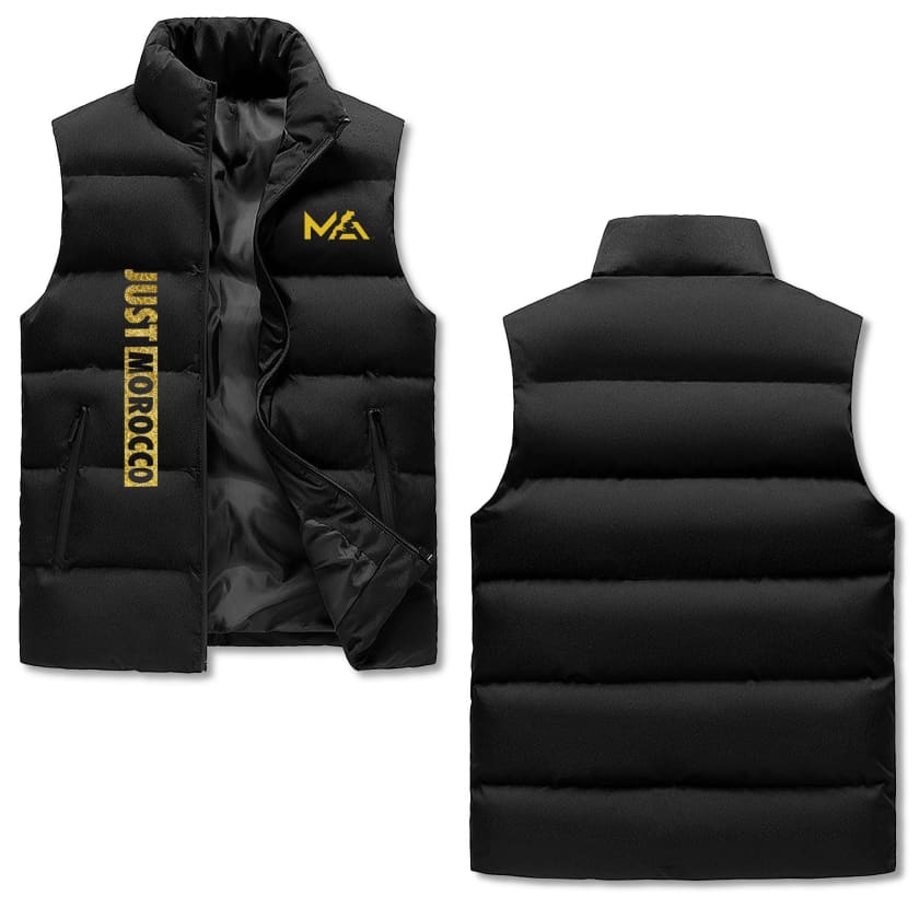 Gilet polaire MA Just Morocco chaud à col montant