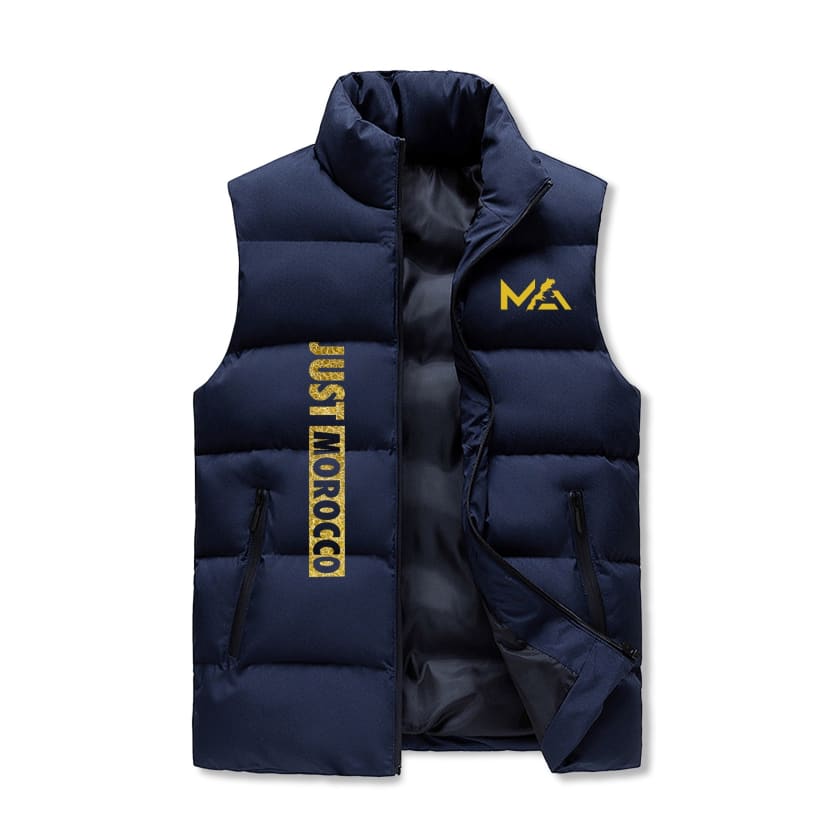Gilet polaire MA Just Morocco chaud à col montant