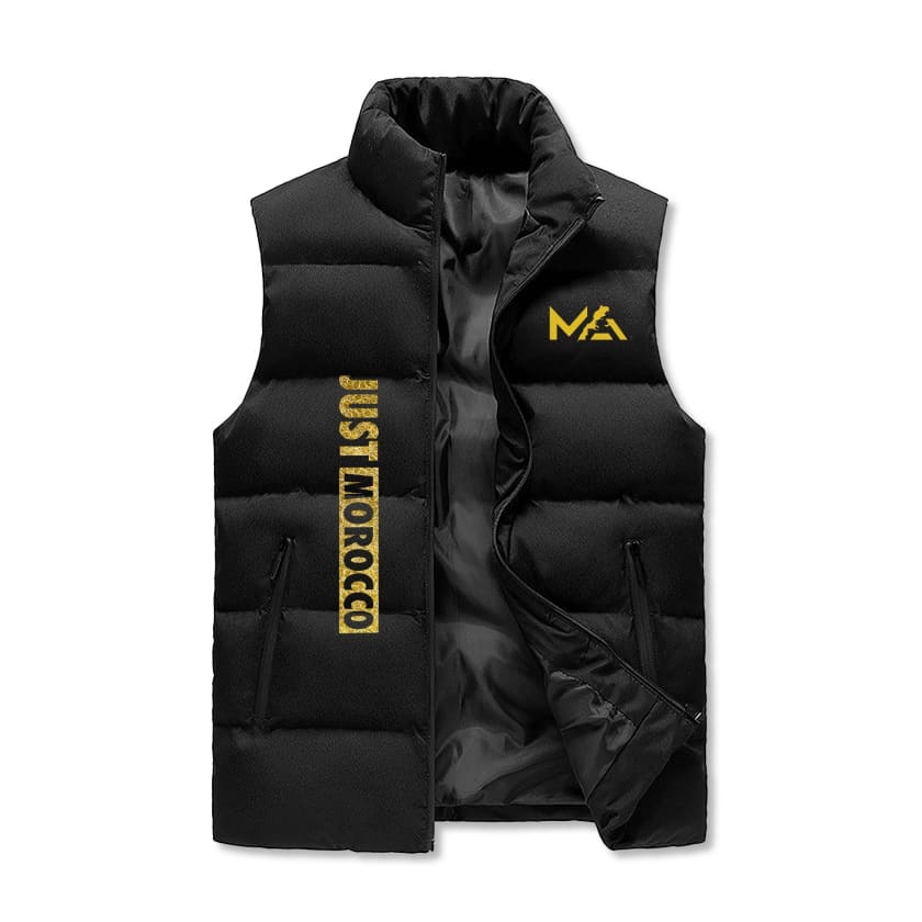 Gilet polaire MA Just Morocco chaud à col montant